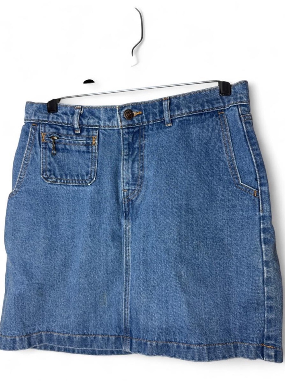 90's Levi's Orange Tab Denim Mini Skirt